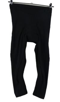Dámské černé cyklistické capri legíny 