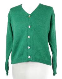 Dámský zelený svetr 