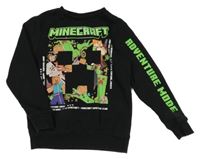 Černá mikina s Minecraft George