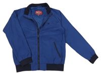 Modrá šusťáková jarní bunda Diesel