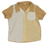 Béžovo-hnědá košile Shein