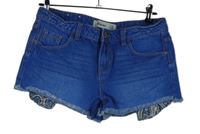 Dámské tmavomodré riflové kraťasy Hot Space