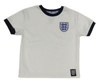 Bílé fotbalové tričko - England 