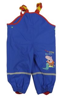 Modrofialové voděodolné kalhoty s Tomíkem 