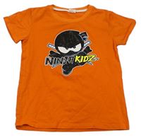 Oranžové tričko s Ninjou Foanja