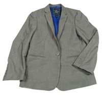 Šedé společenské sako Next