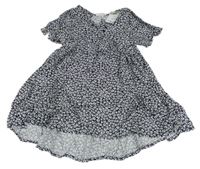 Nové - Černé květované šaty Primark