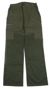Khaki cargo outdoorové rifle Decathlon