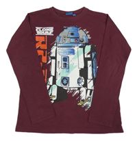 Vínové triko se Star Wars