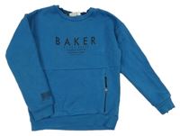 Modrozelená mikina s logem TED BAKER