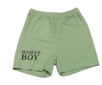 Khaki kraťasy s nápisy SHEIN