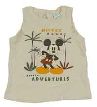 Smetanové tílko s Mickey Disney