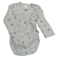 Bílé zavinovací body s ovocem Pusblu