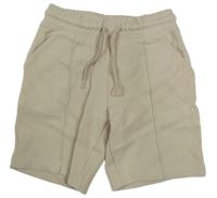 Béžové teplákové kraťasy Next