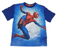Modro-tmavomodré tričko se Spidermanem Marvel