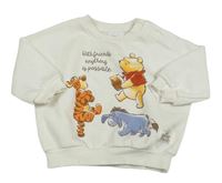 Smetanová mikina s Púem a přáteli Disney