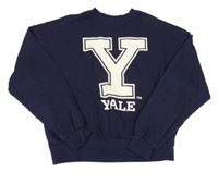 Tmavomodrá mikina s písmenem - Yale H&M
