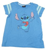 Modré tričko se Stitchem Disney