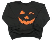 Černá mikina s dýní 