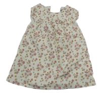 Smetanové květované šaty Primark