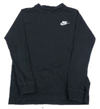Černé triko s logem Nike