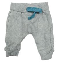 Světlešedé melírované tepláky F&F