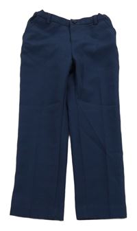 Tmavomodré chino kalhoty H&M