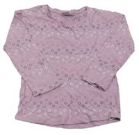 Lila triko se srdíčky Kiki&Koko