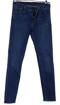 Dámské tmavomodré skinny rifle J Brand