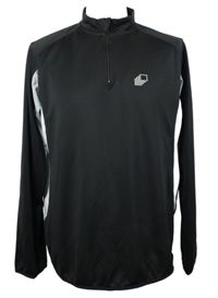 Pánská černo-šedá thermo mikina TechTex 