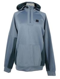 Pánská modrošedá thermo mikina s kapucí U.S. Athletic 