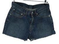 Dámské tmavomodré riflové kraťasy 