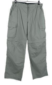 Pánské šusťákové outdoorové kalhoty s kapsami C&A vel. 36/30