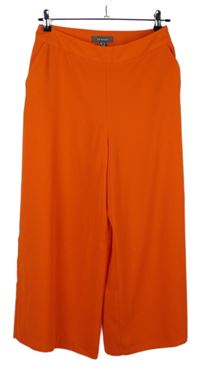 Dámské cihlově červené culottes kalhoty Primark 