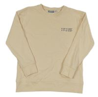 Béžová mikina s čísly Pepperts