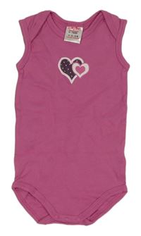 Růžové body se srdíčkem Baby Butt