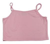 Světlerůžový crop top Matalan