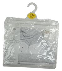 Nové - 4set - 2x čepice + 2x rukavice Primark