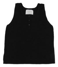 Černý pletený top Zara
