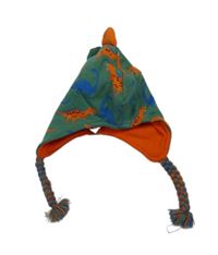 Zelená čepice s dinosaury a ostny Mothercare