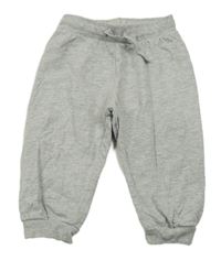 Šedé melírované tepláky H&M