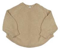 Béžový 3D vzorovaný svetr River Island