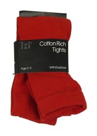 Nové - Červené punčocháče 