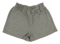 Šedé vlněné kraťasy s mašlí Next