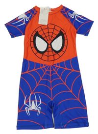 Nové - Modro-červený UV overal se Spidermanem 