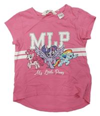 Růžové tričko s nápisem - My little Pony H&M