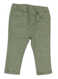 Khaki džegíny H&M