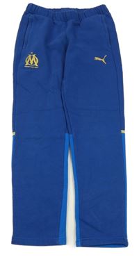 Kobaltově modré tepláky Puma