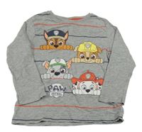 Šedé triko s Paw Patrol Nickelodeon