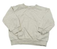 Béžová melírovaná mikina H&M